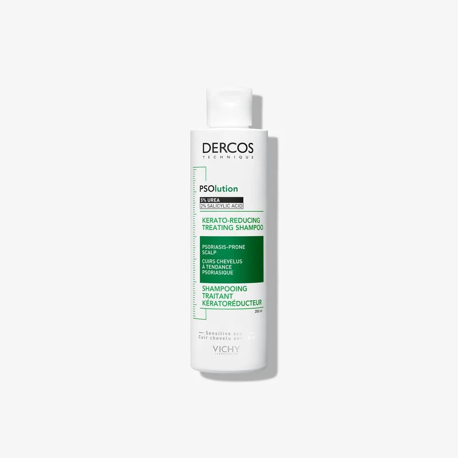 Vichy Dercos PSOlution Shampoo 200ml – Keratoreducerend bij Schilferende Hoofdhuid