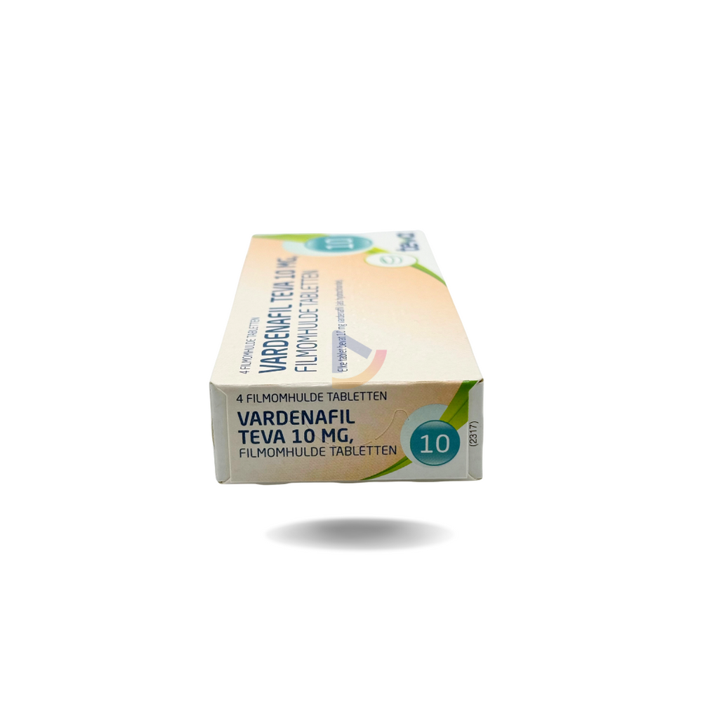 Vardenafil 10 mg – 4 tabletten tegen erectieproblemen (op recept)