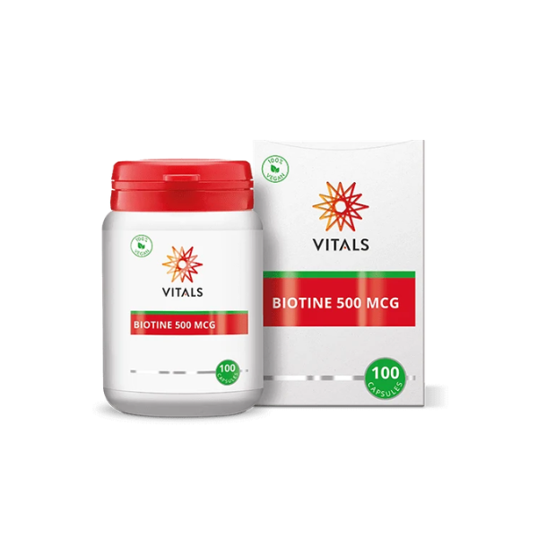 Vitals Biotine 500 mcg 100 capsules