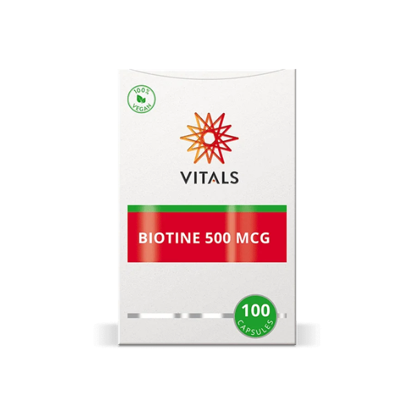 Vitals Biotine 500 mcg 100 capsules