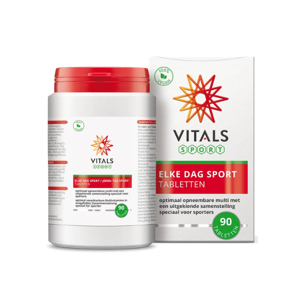 Vitals Elke Dag Sport Tabletten – 90 stuks | Sport