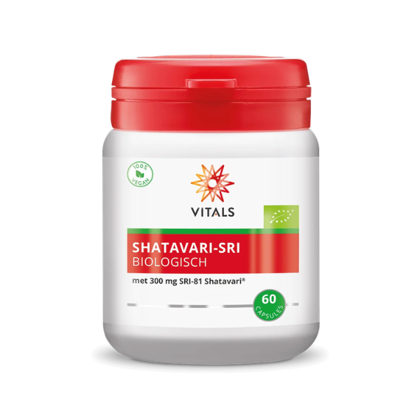 Vitals Shatavari-SRI Biologisch 60 capsules