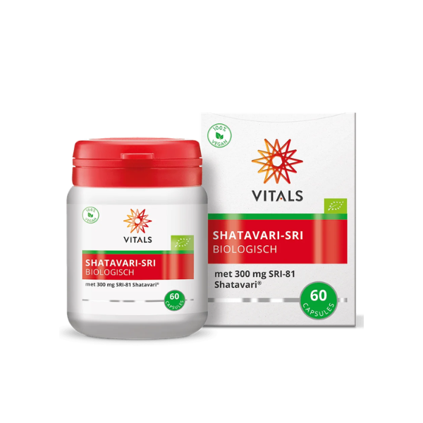Vitals Shatavari-SRI Biologisch 60 capsules