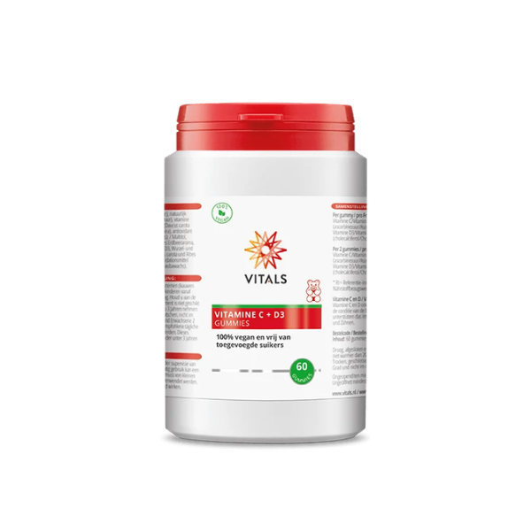 Vitals Vitamine C + D3 Gummies 60 gummies