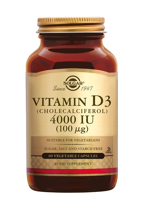 Solgar - Vitamin D3 4000 IU