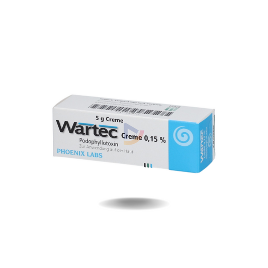 Wartec crème 1,5 mg/g – 5g tegen genitale wratten (alleen op recept)