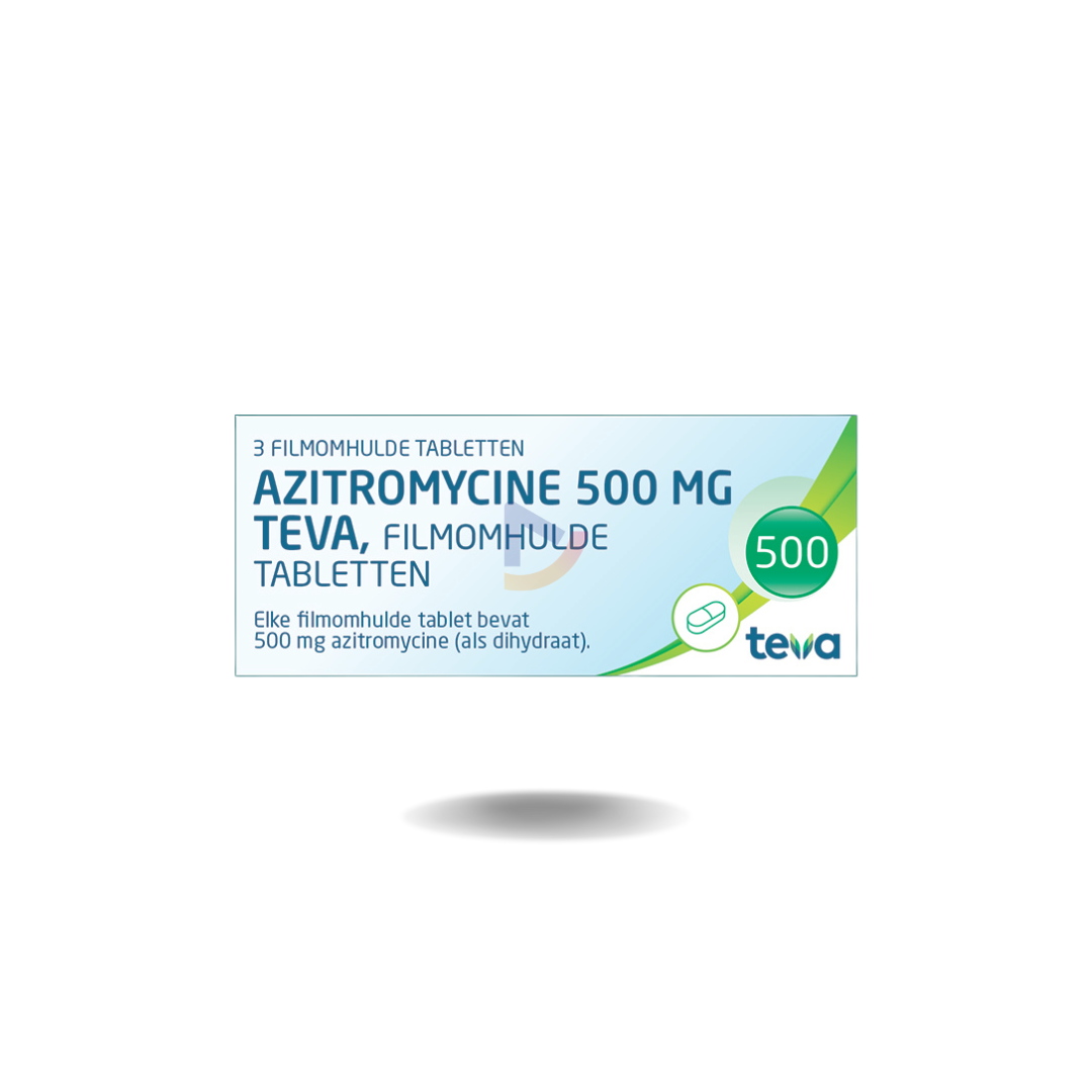 Azitromycine 500 mg – 2 tabletten voor eenmalige chlamydia behandeling