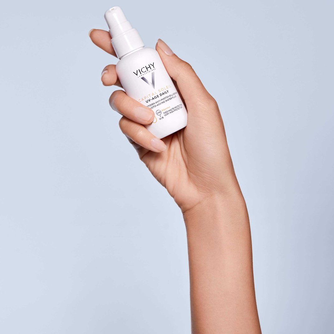Vichy Capital Soleil UV-Age Daily SPF50+ 40ml – Hoogwaardige Zonnebescherming met Anti-Age Werking