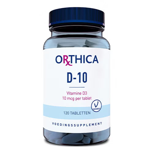 Orthica D-10 Vitamine D3 400 IE – 120 tabletten | Weerstand