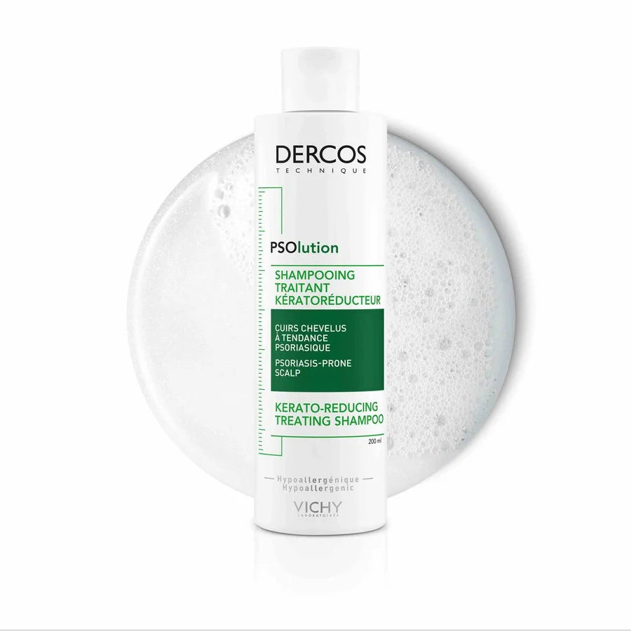 Vichy Dercos PSOlution Shampoo 200ml – Keratoreducerend bij Schilferende Hoofdhuid