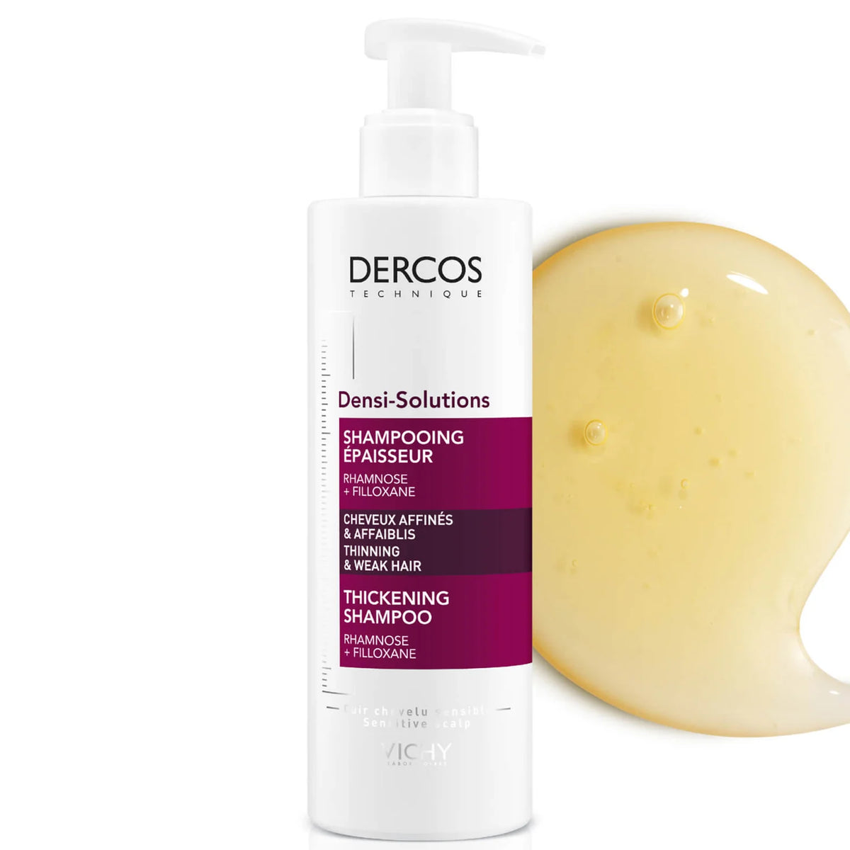 Vichy Dercos Densi-Solutions Shampoo 250ml – Voor Voller Haar bij Fijn en Dun Haar