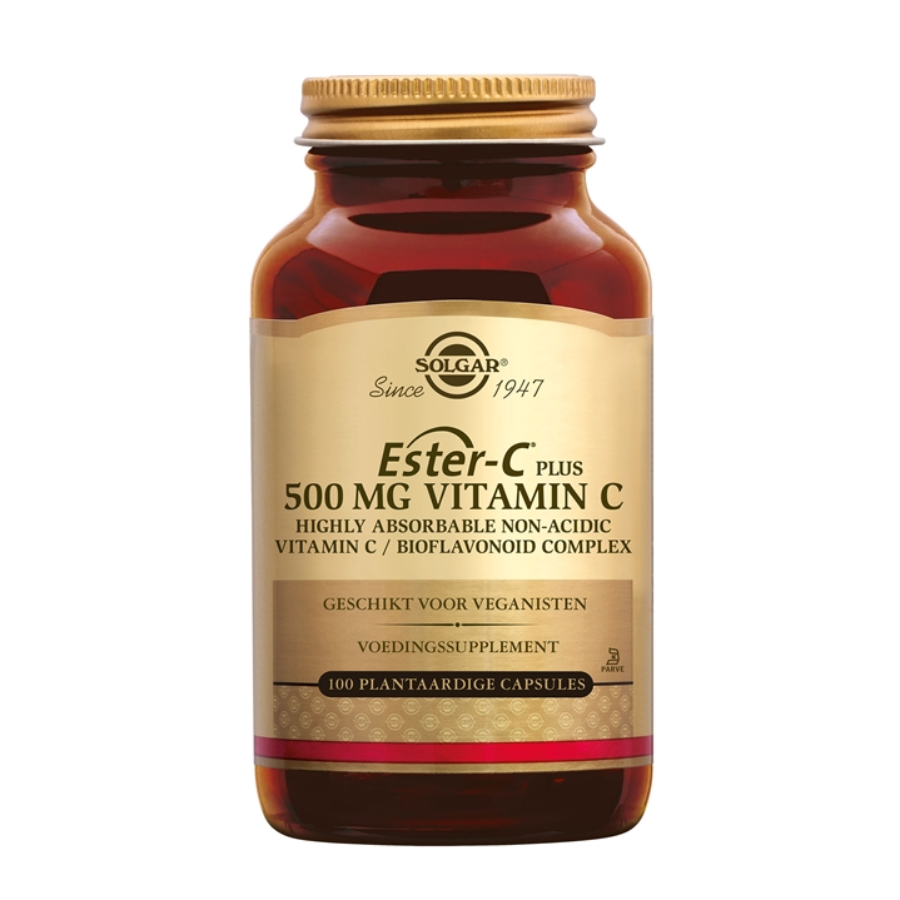 Solgar Ester-C® Plus 500 mg – Verhoog je Weerstand met Effectieve Vitamine C