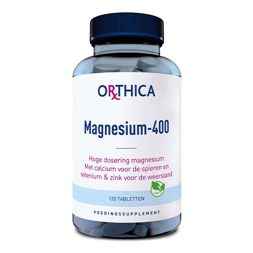 Orthica Magnesium-400 Tabletten – 60 stuks | Stress