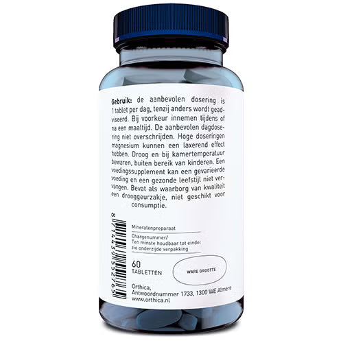 Orthica Magnesium-400 Tabletten – 60 stuks | Stress