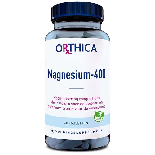Orthica Magnesium-400 Tabletten – 60 stuks | Stress
