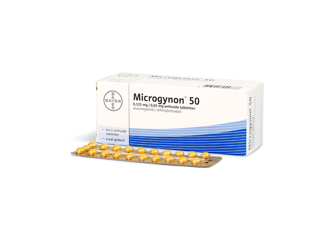 Microgynon 50 Levonorgestrel/ Ethinylestradiol 0,125/0,05mg Bayer