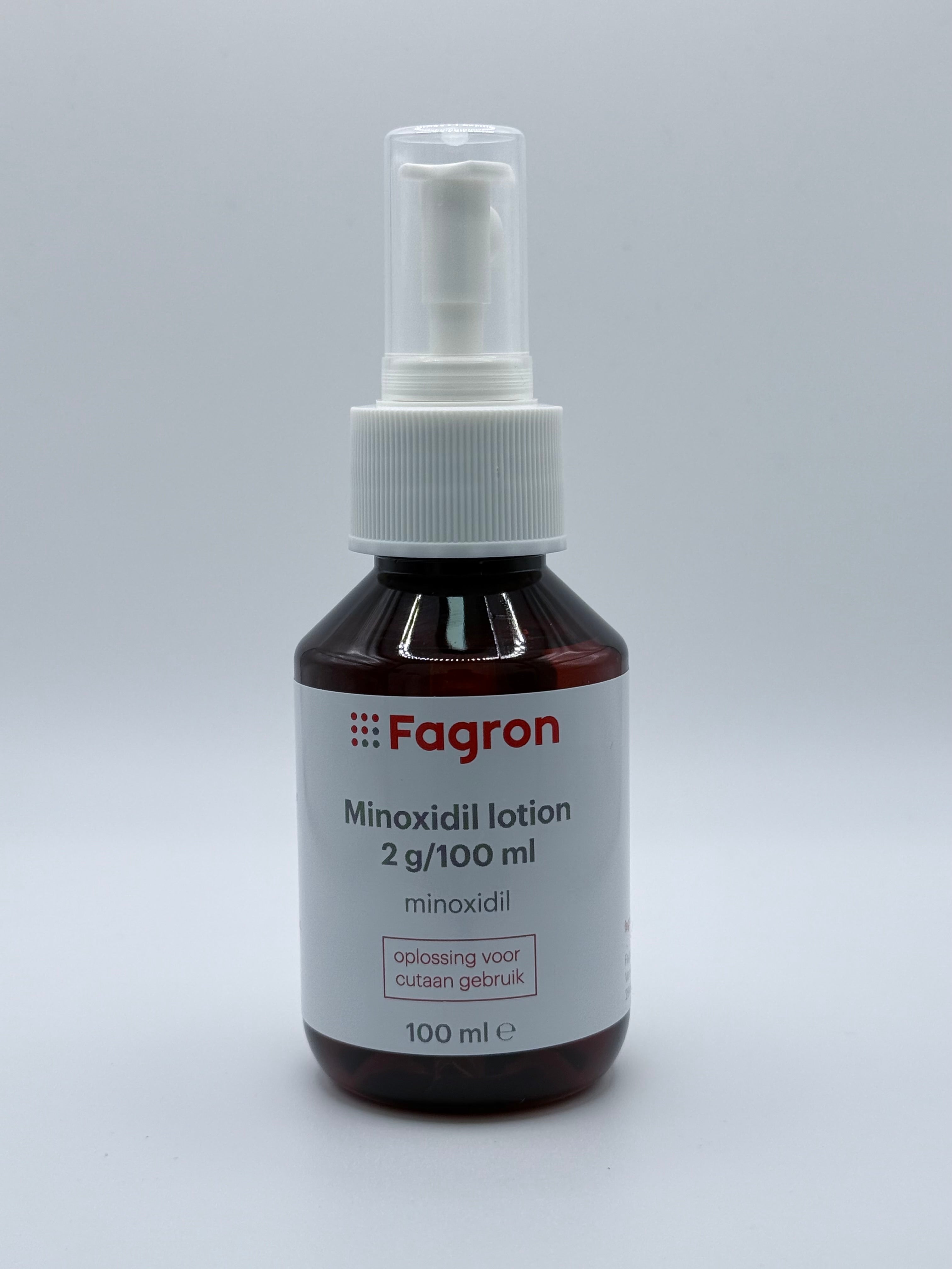Minoxidil Fagron 2% oplossing – 100ml haargroeimiddel bij erfelijke haaruitval voor mannen en vrouwen
