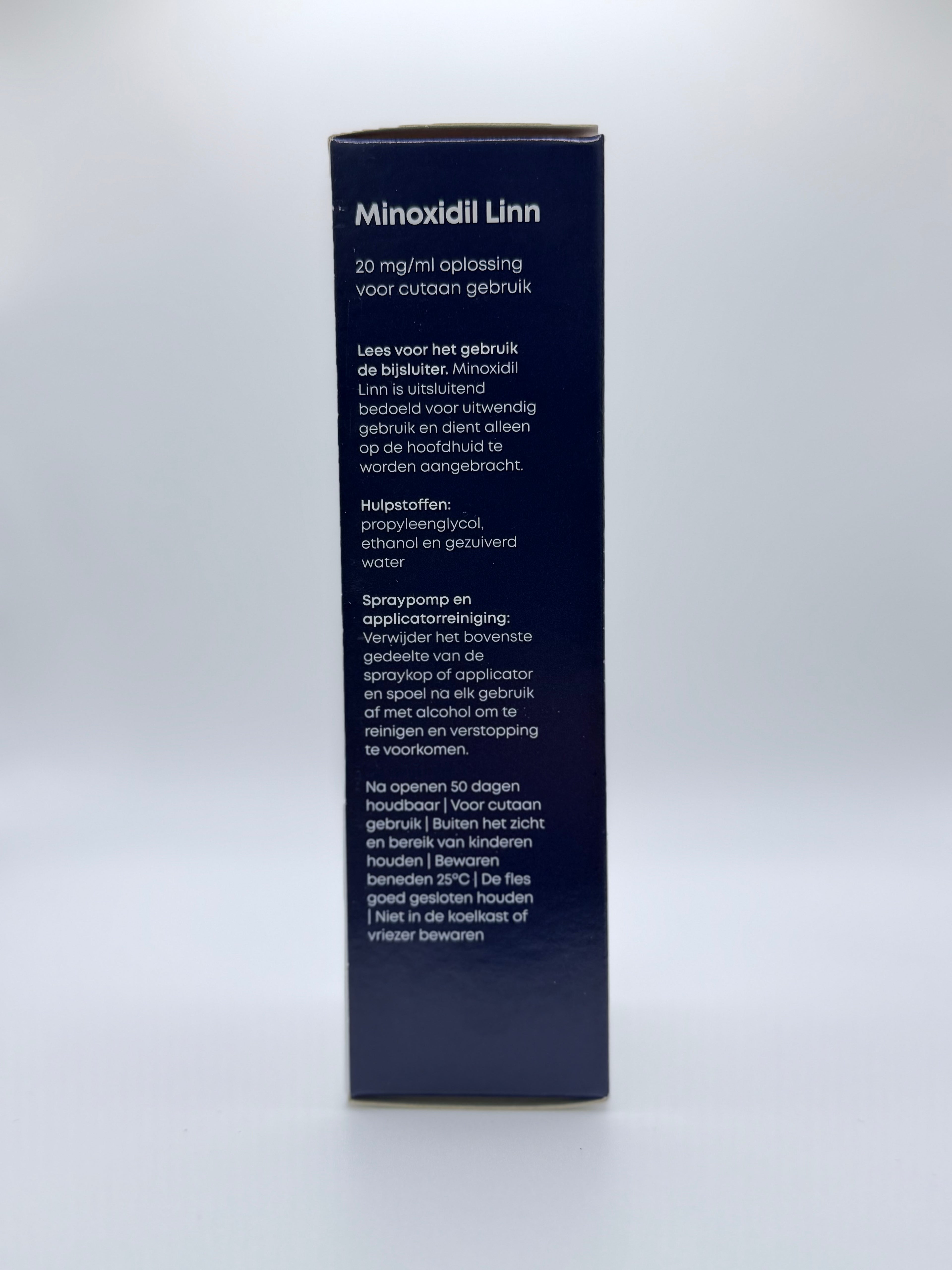 Minoxidil Linn 2% oplossing – 100ml haargroeimiddel bij erfelijke haaruitval voor mannen en vrouwen