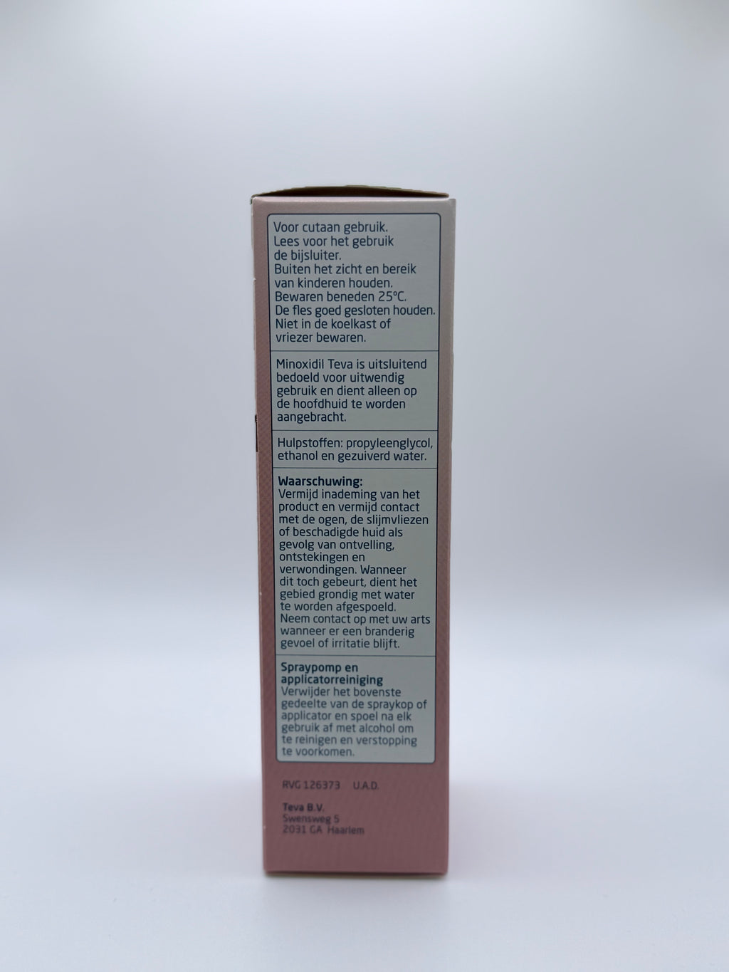 Minoxidil Teva 20mg/ml – 100ml haargroeimiddel voor erfelijke haaruitval bij mannen en vrouwen