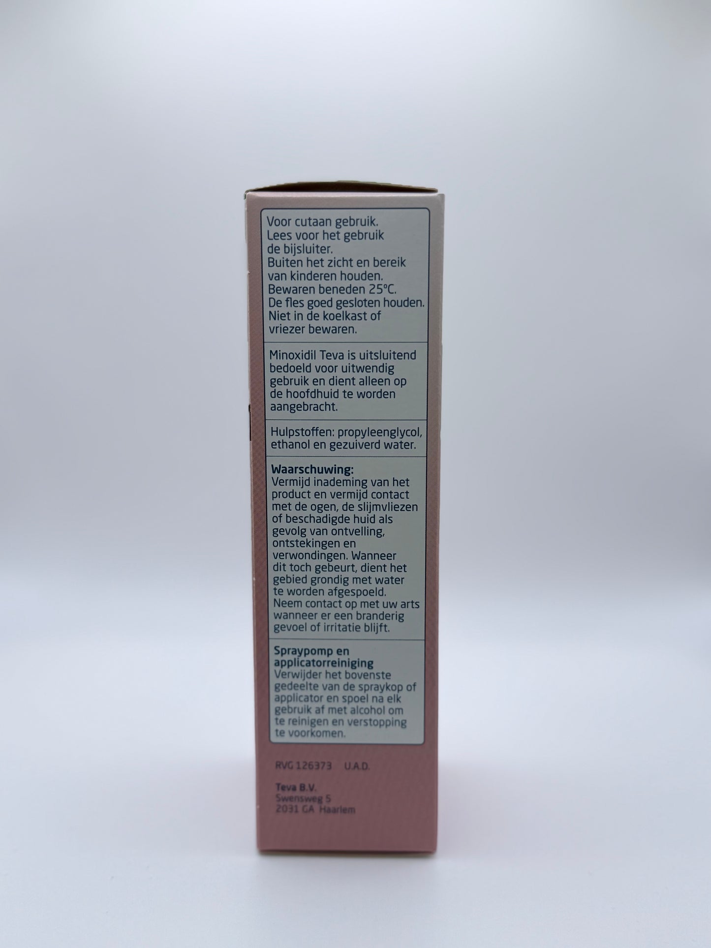 Minoxidil Teva 20mg/ml – 100ml haargroeimiddel voor erfelijke haaruitval bij mannen en vrouwen