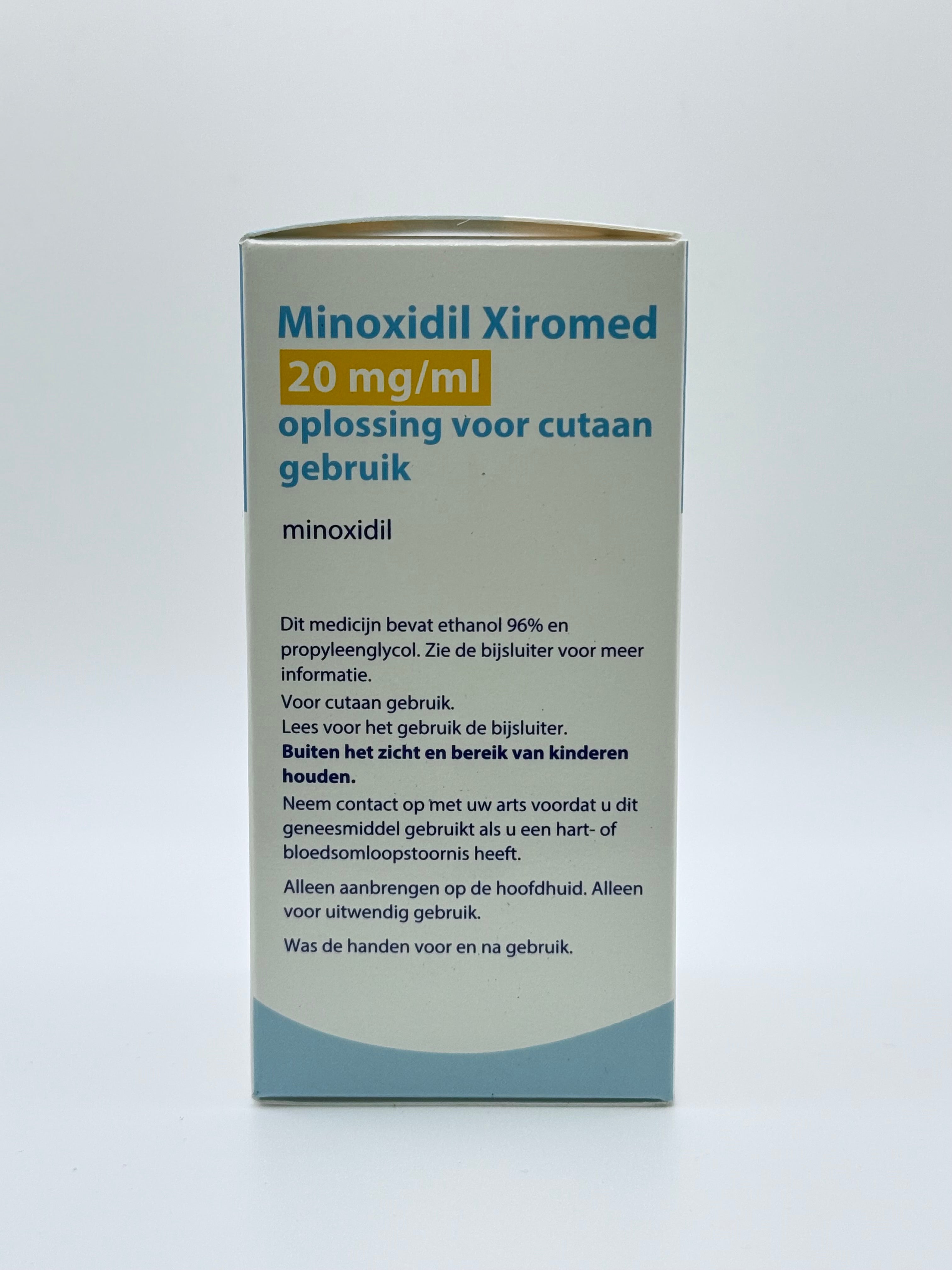 Minoxidil Xiromed 20mg/ml – 60ml haargroeimiddel bij beginnende haaruitval voor mannen en vrouwen