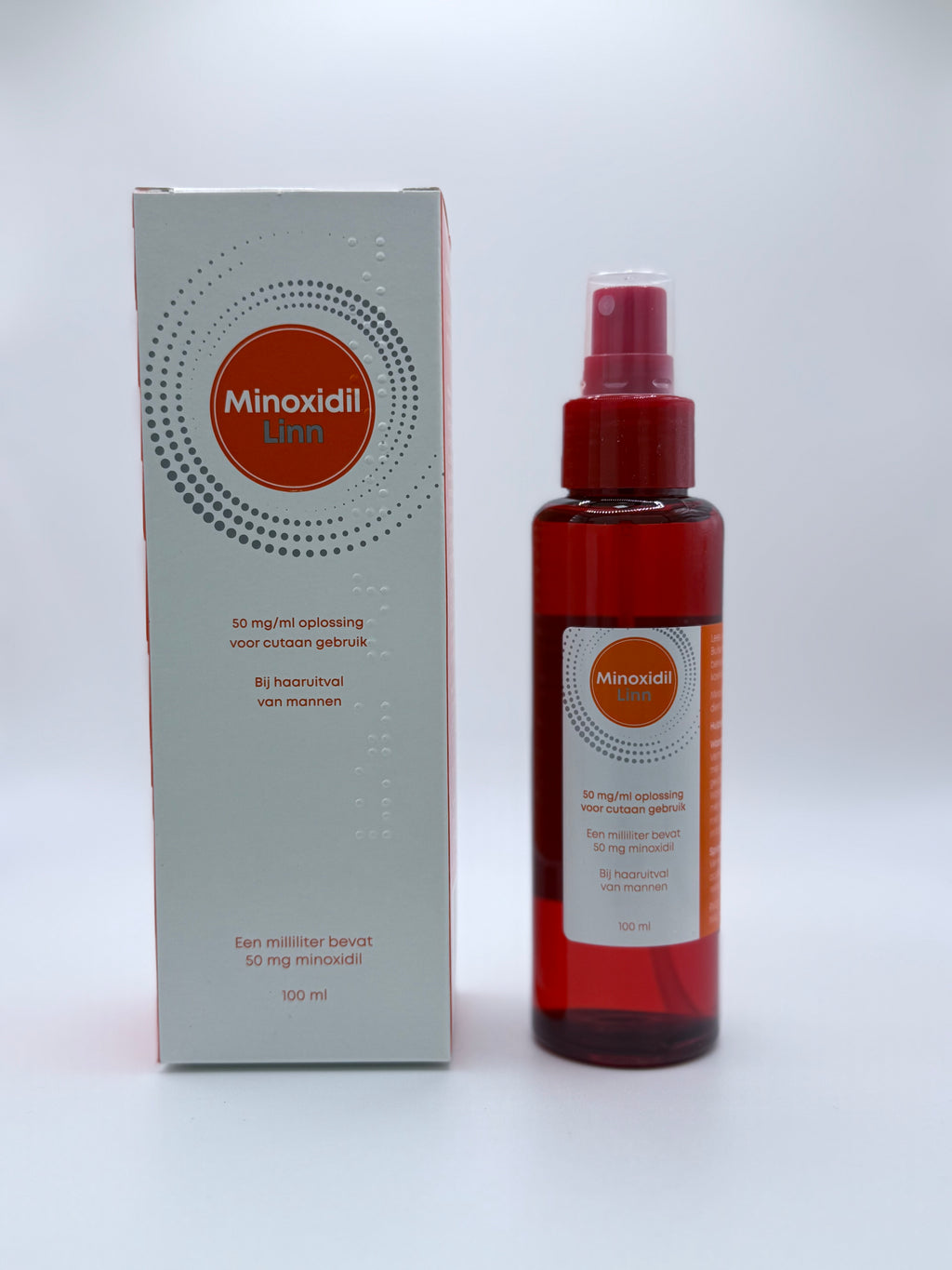 Minoxidil Linn 5% oplossing – 100ml tegen haaruitval & voor haargroei bij mannen