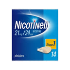 Nicotinell Nicotinepleisters Stap 1 – 21mg/24u – Stoppen met roken met 24-uurs werking - 7 pleisters