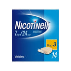 Nicotinell Nicotinepleisters 7mg/24u – Stap 3 | Stoppen met roken met 24-uurs werking - 14 pleisters