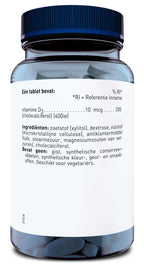 Orthica D-10 Vitamine D3 400 IE – 120 tabletten | Weerstand