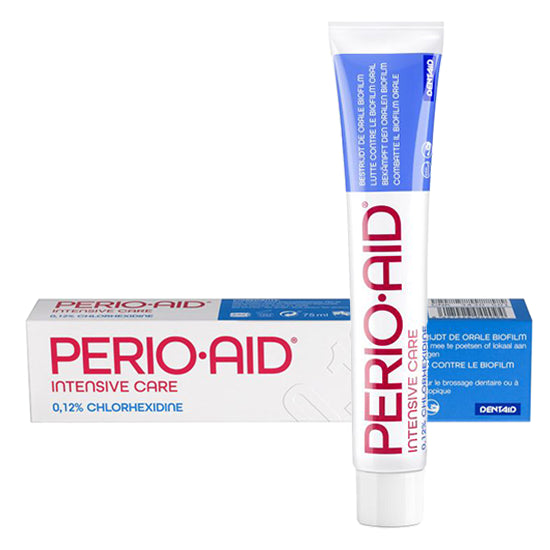 PERIO•AID Intensive Care Gel Tandpasta 75ml – Intensieve Ondersteuning bij Mondhygiëne en Tandvleesproblemen