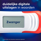 Clearblue Ultravroeg Digitale Zwangerschapstest 1 stuk – Tot 6 dagen eerder testen