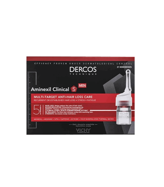 Vichy Dercos Aminexil Clinical 5 Man 21 ampullen van 6 ml