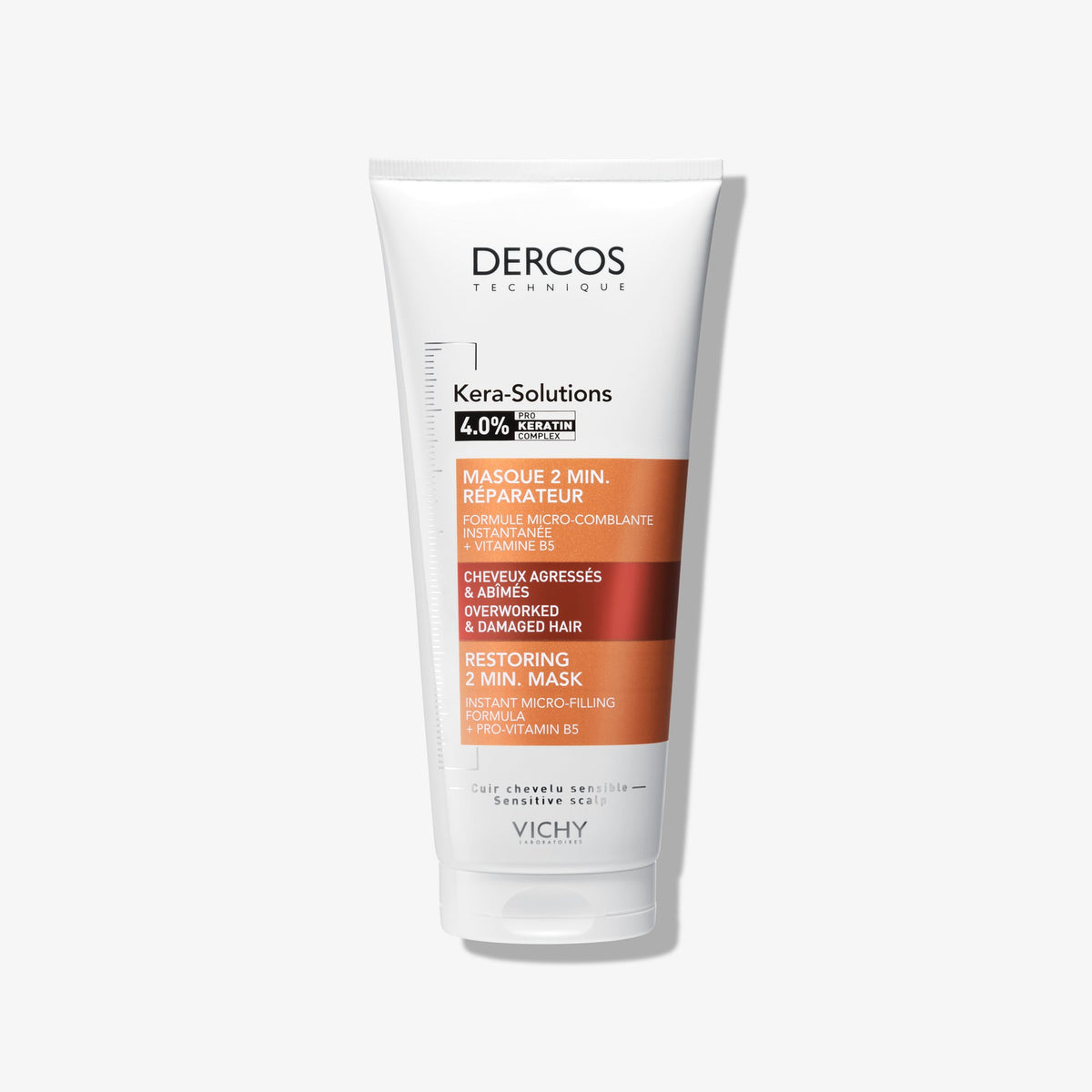 Vichy Dercos Kera-Solutions Herstellend 2-min Masker 200 ml