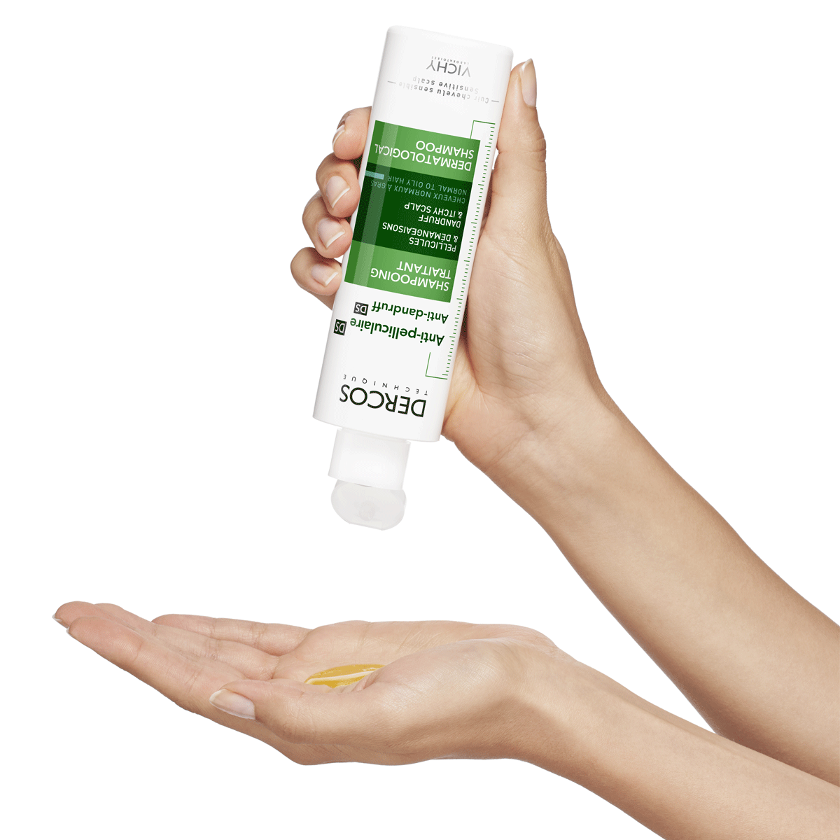 Vichy Dercos Anti-Roos DS Shampoo Normaal tot Vet Haar 200ml – Tegen Roos en Vet