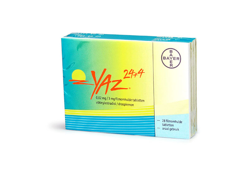 Yaz – combinatiepil online bestellen met recept (3 strips, 84 tabletten)