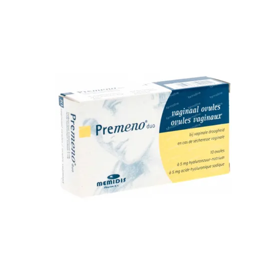 Premeno Duo Intra Vaginaal 10 ovules