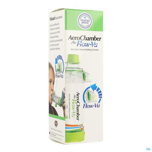 AeroChamber Flow-Vu Mondstuk voor Kinderen 4+ Jaar | Effectieve inhalatie via puffer
