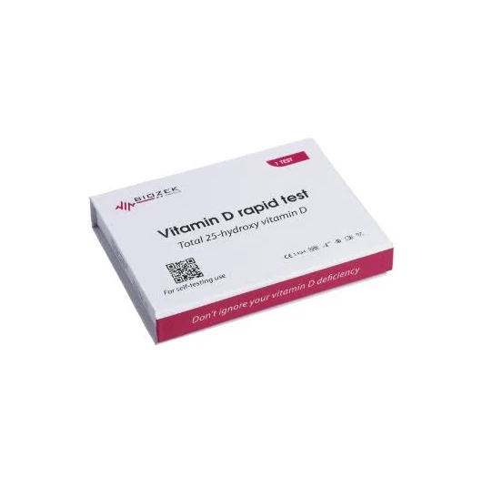 Biozek Vitamine D Zelftest – Snel en Betrouwbaar je Vitamine D-niveau Meten