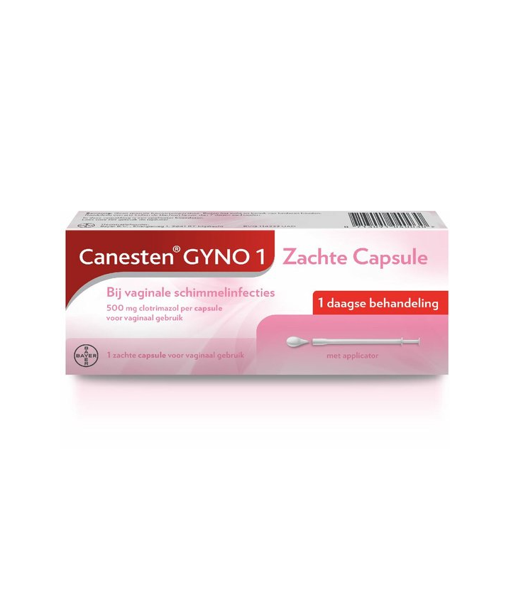 Canesten Gyno 1-daagse zachte capsule 500mg