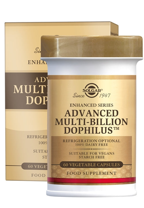 Solgar Advanced Multi-Billion Dophilus – Krachtige Probiotische Ondersteuning voor een Gezonde Darmflora