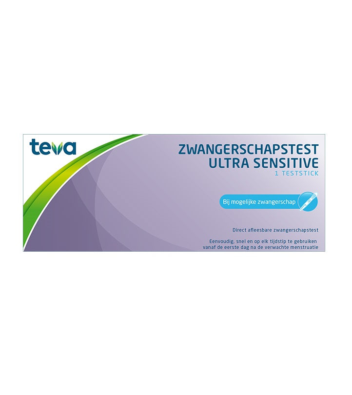 Zwangerschapstest Teva Ultra Sensitive – Betrouwbaar en Extra Gevoelig