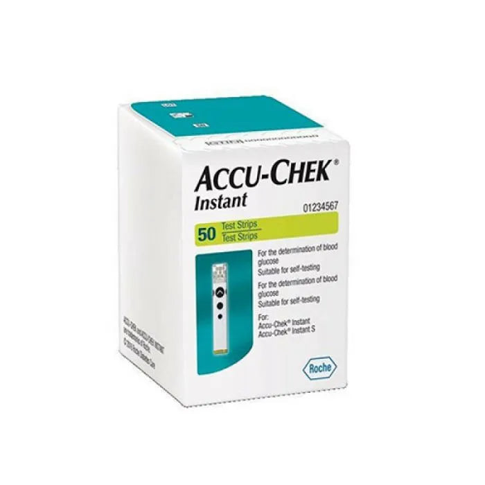 Accu-Chek Instant Teststrips 50 stuks – Nauwkeurige en Betrouwbare Bloedsuikermeting