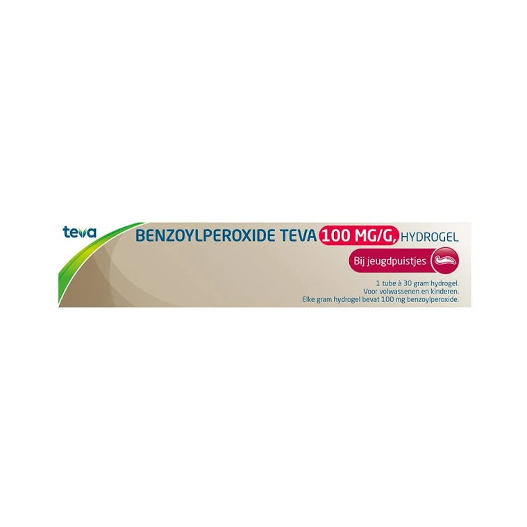 Benzoylperoxide Teva Hydrogel 10% – Krachtige Acnebehandeling