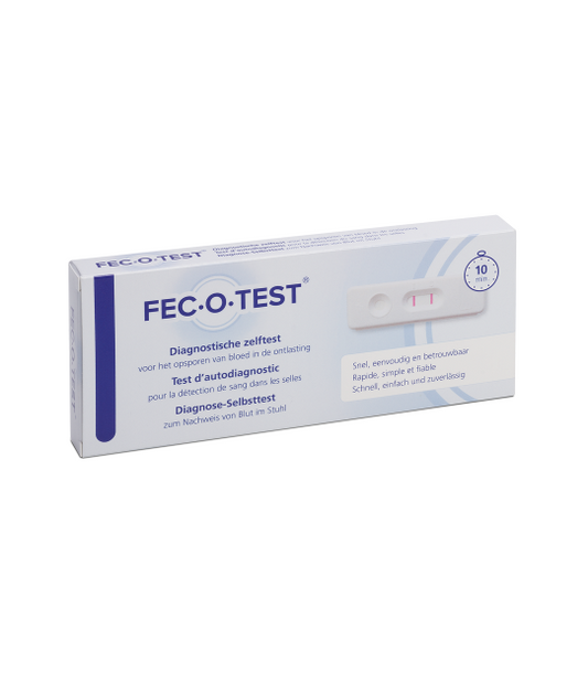Fecotest Diagnostische Zelftest – Betrouwbare Opsporing van Microscopisch Bloed in Ontlasting