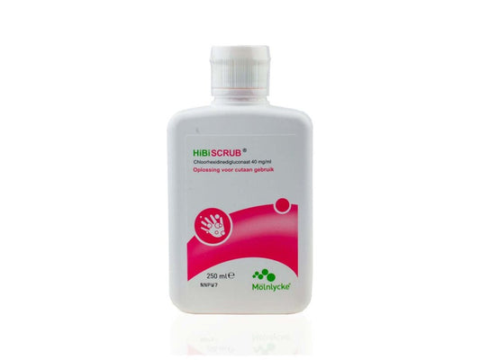 Hibiscrub Antibacteriële Huidreiniger 40mg/ml 250ml – Betrouwbare Bescherming tegen Infecties