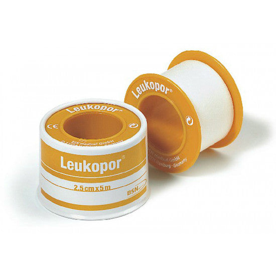 Leukoplast Hechtpleister – Duurzame Hechtpleister voor Betrouwbare Fixatie van Verbanden - leukopor 5mx5cm