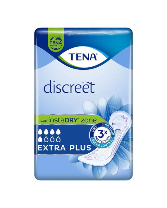 TENA Discreet Extra Plus Incontinentieverband – Maximale Bescherming bij Matig tot Zwaar Urineverlies