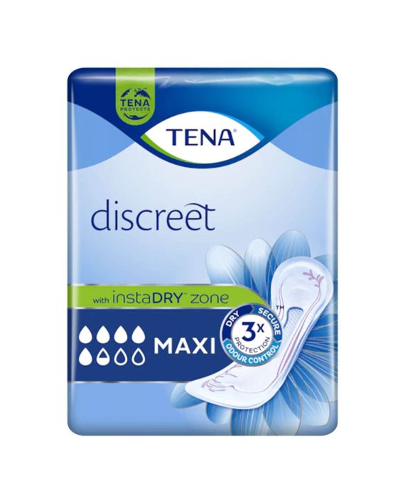 TENA Discreet Maxi Incontinentieverband – Maximale Bescherming en Comfort bij Zwaarder Urineverlies