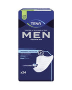 TENA Men Active Fit Level 1 – Discrete en Betrouwbare Bescherming tegen Licht Urineverlies