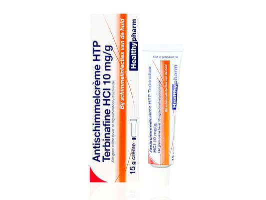 Terbinafine Crème 10mg/g HTP 15g - Krachtige Behandeling voor Schimmel- en Gistinfecties